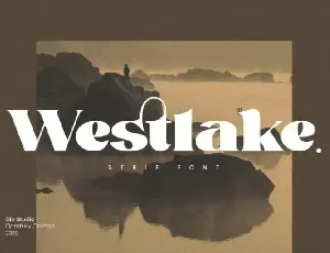 Westlake Serif font