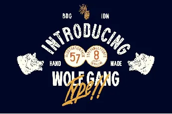 Wolf Gang Family font