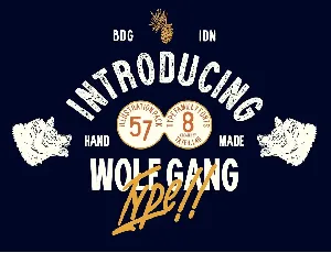 Wolf Gang Family font