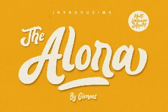 Alora Typeface font