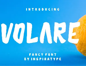 VOLARE FREE font