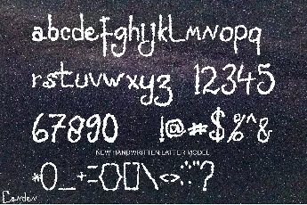 Negajusi Hamsiyunta font