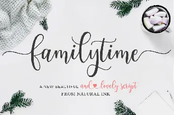 Family Time font