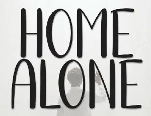 Home Alone Display font