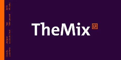 TheMix Family font