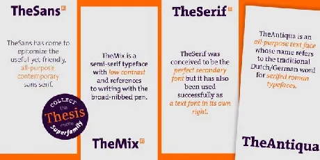 TheMix Family font