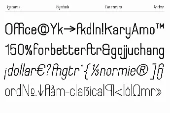 Archee font