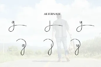 Midjourney Script font