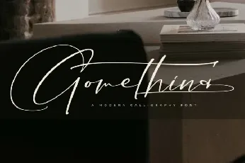 Gomethina font