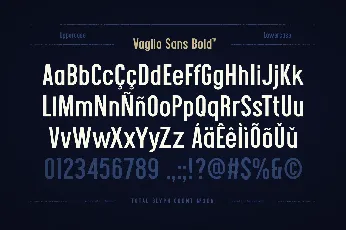 Vaglio font