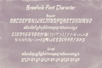 Kneehole DEMO font