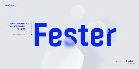 Fester font