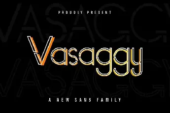 Vasaggy Demo font