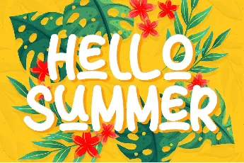 Sun Summer - Personal Use font