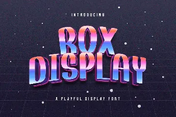 ROX DISPLAY font