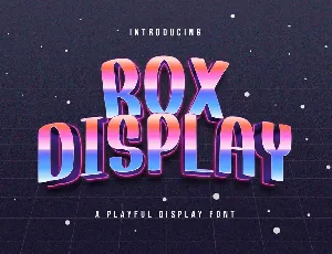 ROX DISPLAY font