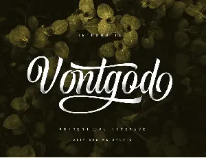 Vontgod font