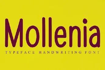 Mollenia Script font