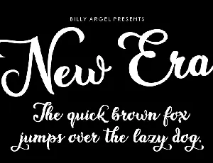 New Era Free Download font