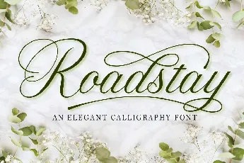 Roadstay font