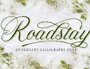 Roadstay font