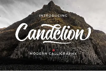 Candelion Script Free font