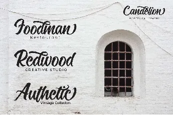 Candelion Script Free font