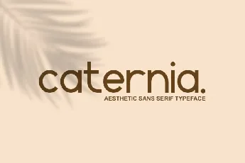 Caternia font