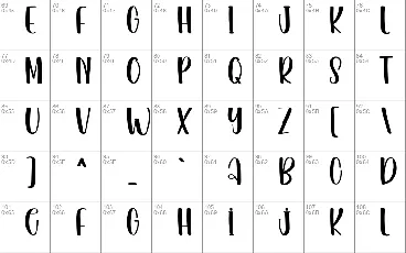 Rich font