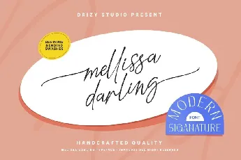 Mellissa Darling font