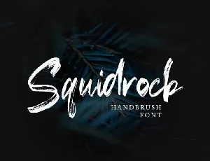 Squidrock font