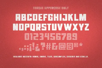 Torque font