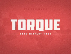 Torque font