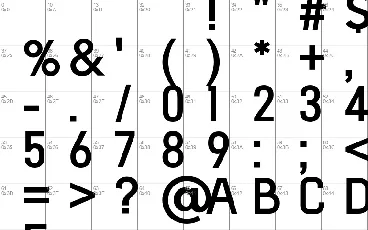 Peroxidase font