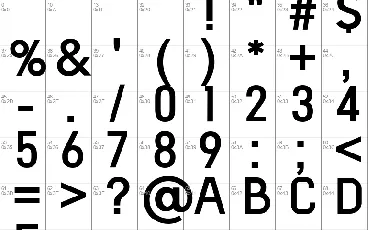 Peroxidase font