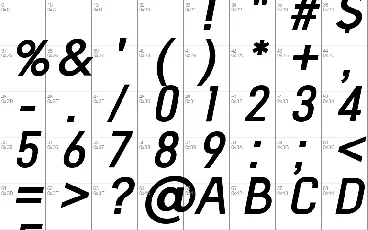 Peroxidase font