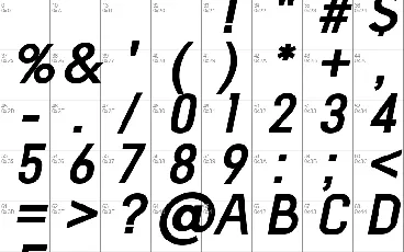 Peroxidase font