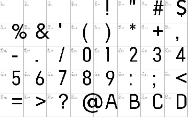 Peroxidase font