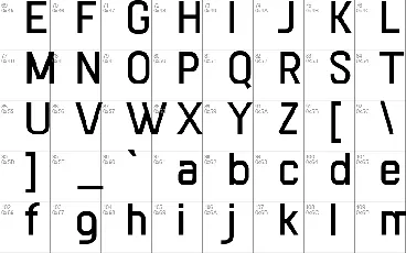 Peroxidase font