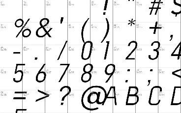 Peroxidase font