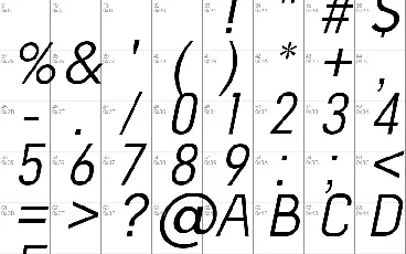 Peroxidase font