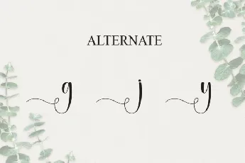 Always Calligraphy font