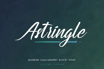 Astriangle Demo font