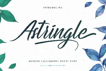 Astriangle Demo font