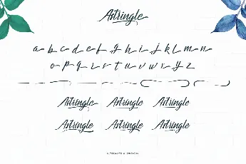 Astriangle Demo font