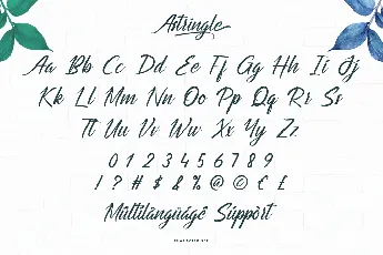 Astriangle Demo font