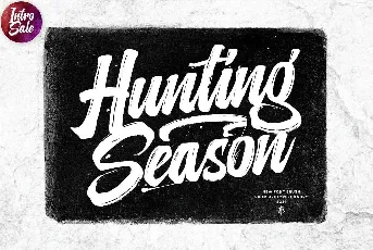 Hunting season font