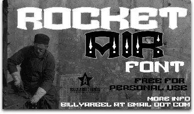 ROCKETAIR font