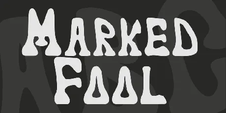 Marked Fool font