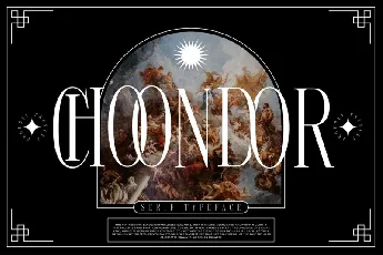 Choondor font